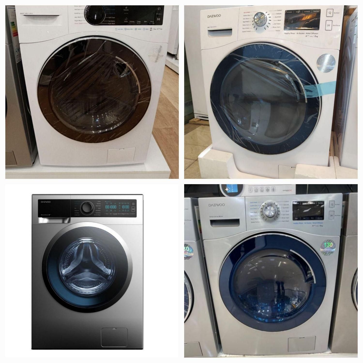 لباسشویی دوو Daewoo گیربکسی 8کیلو 1400دورگارانتی|ماشین لباسشویی و خشک‌کن لباس|مشهد, طلاب|دیوار