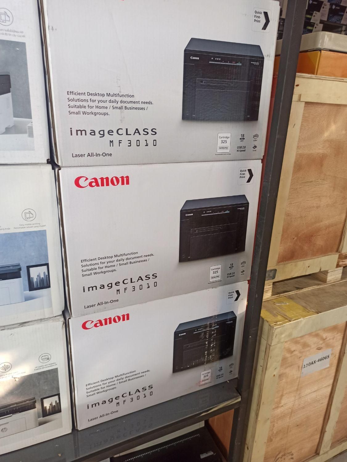 پرینتر سه کاره کانن  MF3010(نصف نقد مابقی دو قسط)|پرینتر، اسکنر، کپی، فکس|اندیمشک, |دیوار