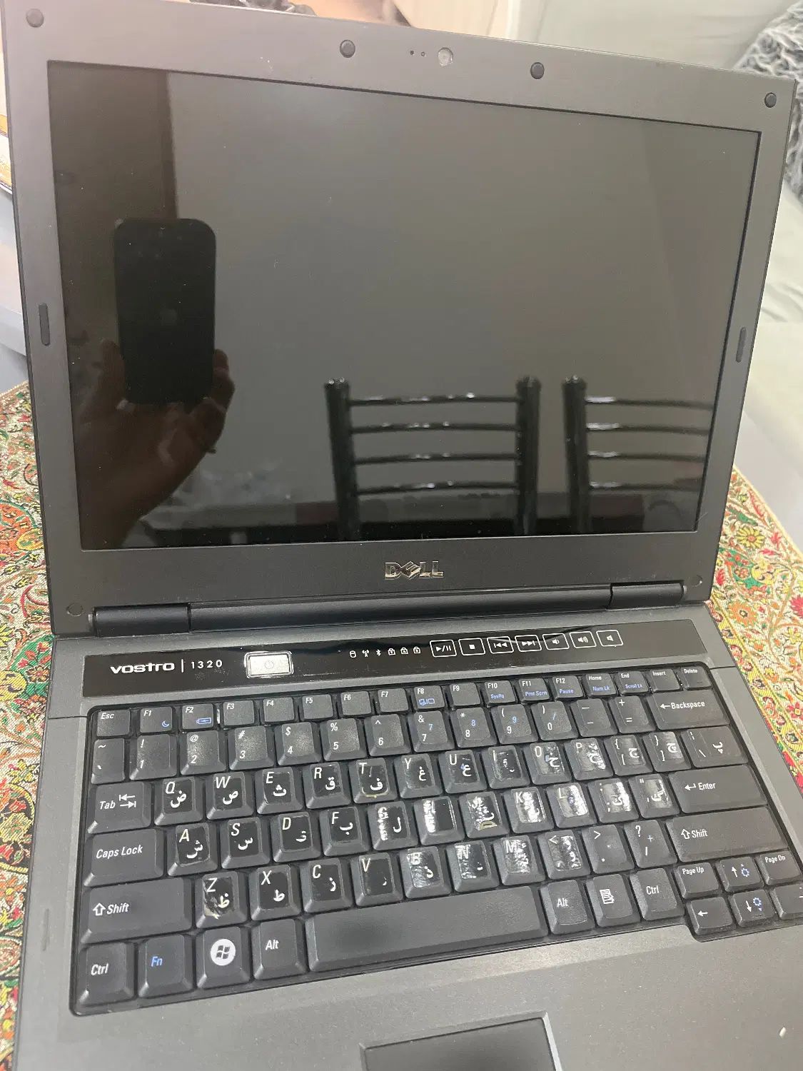 لپ تاپ Dell vostro 1320|رایانه همراه|تهران, تسلیحات|دیوار