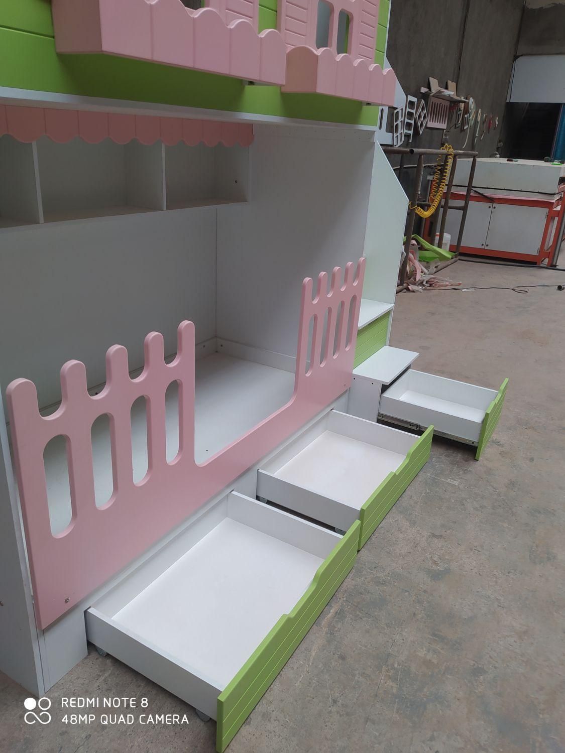 تخت دو طبقه کلبه فانتزی|تخت و سرویس خواب|مشهد, نوید|دیوار