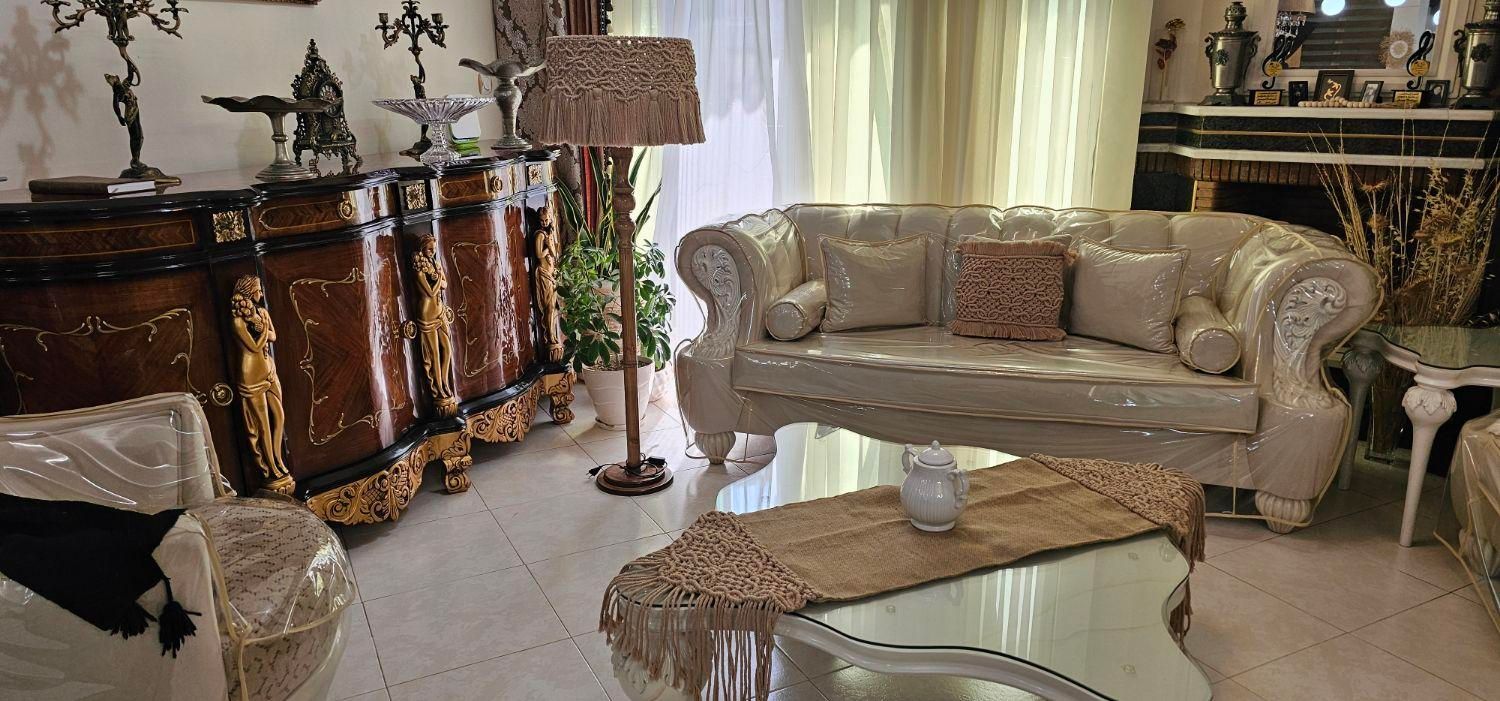 آباژور مکرومه کنار سالنی|چراغ خواب و آباژور|تهران, فلسطین (میدان انقلاب)|دیوار