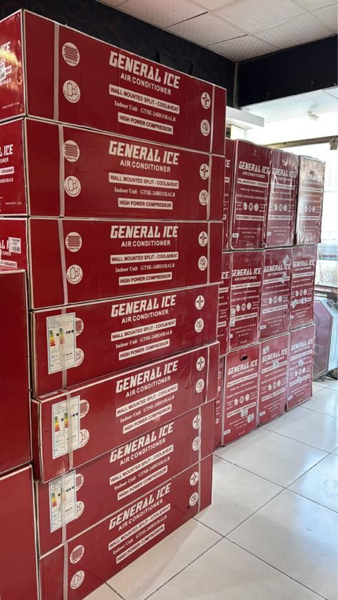 کولر کازی جنرال ایس ۲۴ هزار با موتور هیتاچی ژاپن|کولر گازی و فن‌کوئل|مشهد, آبکوه|دیوار