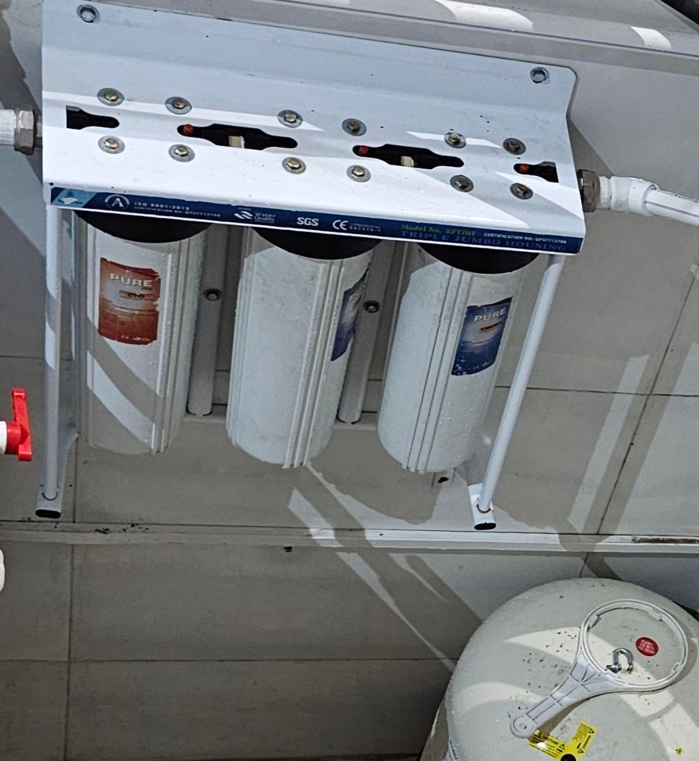 ۹۵متر/گذر از خشکسالی با مخزن بسیاربزرگ آب+تصفیه آب|اجارهٔ آپارتمان|کرج, مصباح|دیوار