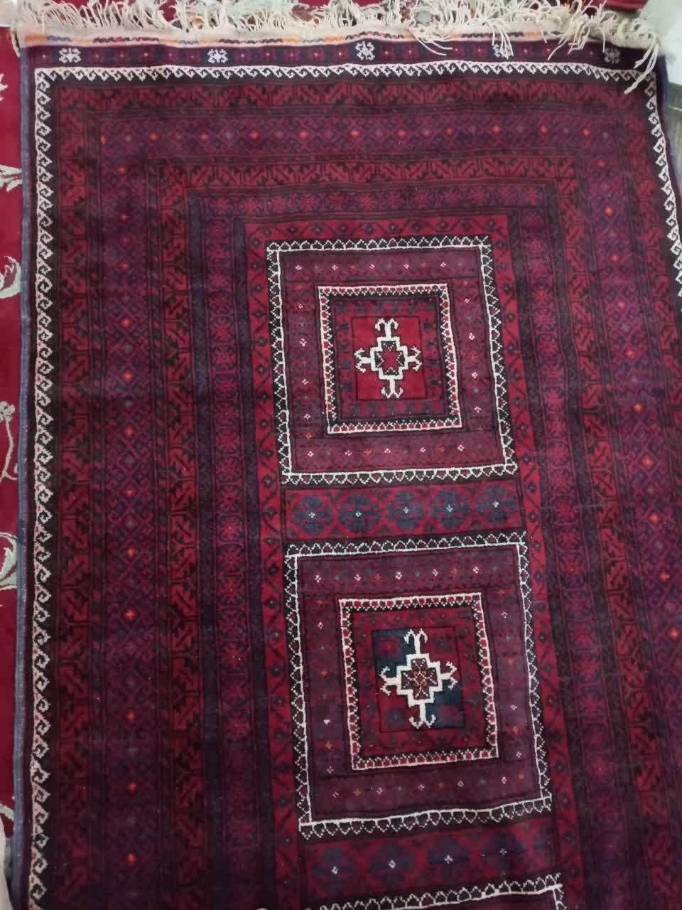 قالیچه ترکمن دستباف|فرش|مشهد, عبادی|دیوار
