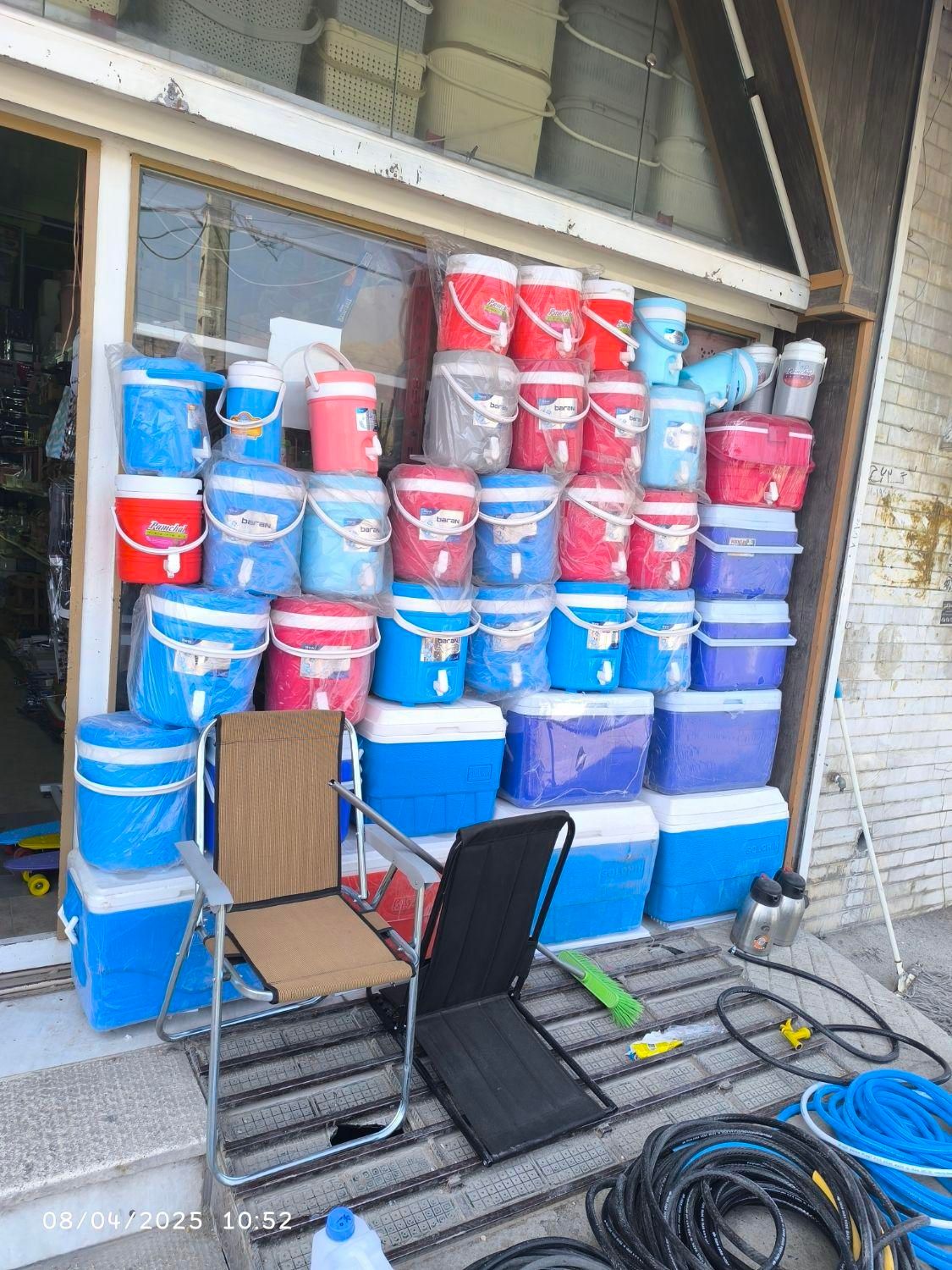 صندلی دسته مبلی تاشو 9فنره|صندلی و نیمکت|کرمانشاه, |دیوار