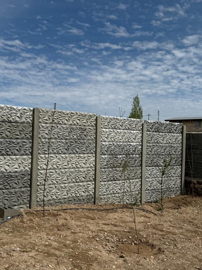 دیوار پیش ساخته بتن اکسپوز|مصالح و تجهیزات ساختمان|هشتگرد, خور|دیوار