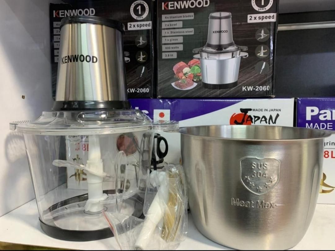 خردکن دو کاسه 8 تیغ طلایی KENWOOD/ غذاساز|خردکن، آسیاب، غذاساز|تهران, بیسیم|دیوار