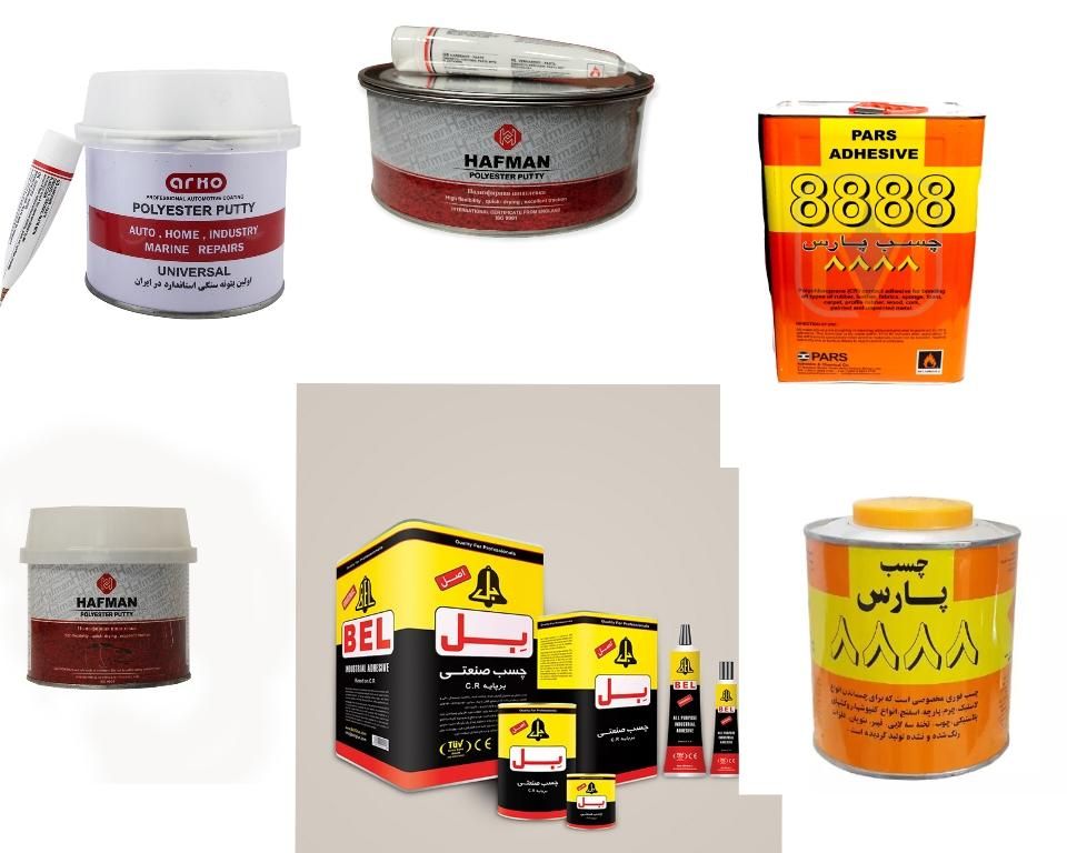بتونه سنگی ارکو، هافمن،چسب بل صنعتی وفوری،۸۸۸۸پارس|عمده‌فروشی|تهران, لویزان|دیوار
