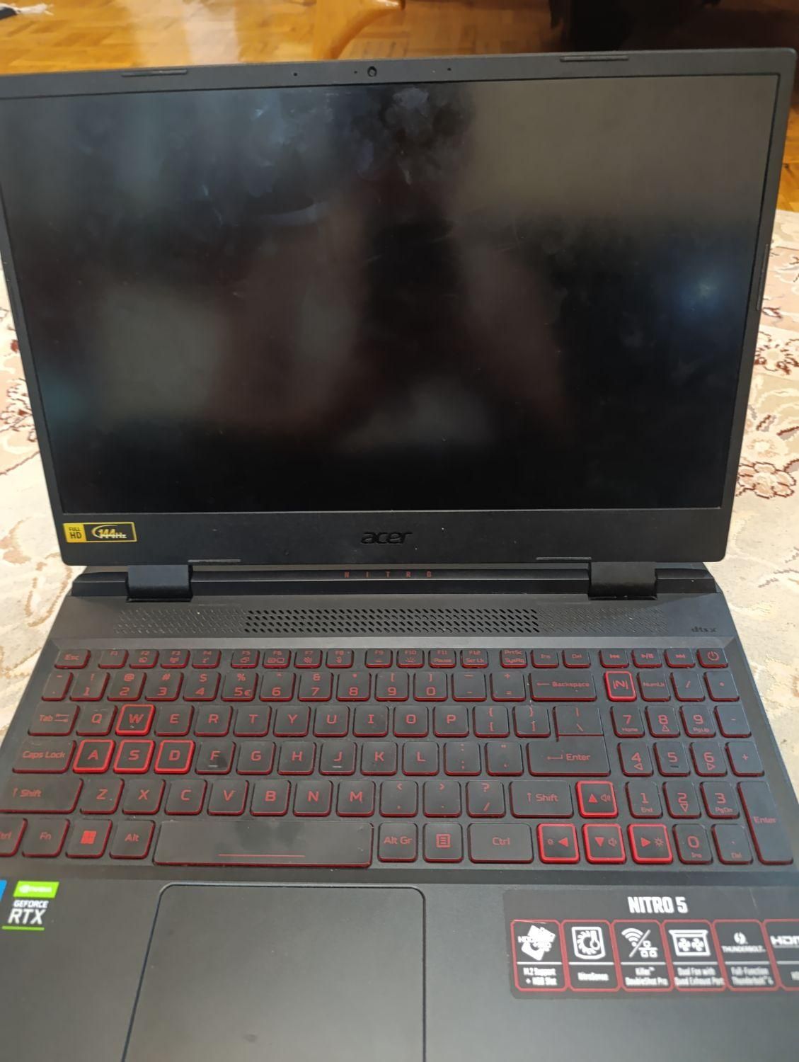 لپتاب گیمینگ Acer nitro 5|رایانه همراه|شیراز, تاچارا|دیوار