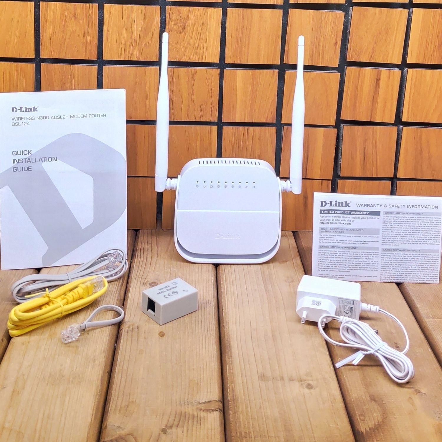 مودم دلینک D-Link وای فای WiFi adsl|مودم و تجهیزات شبکه|قم, عمار یاسر|دیوار