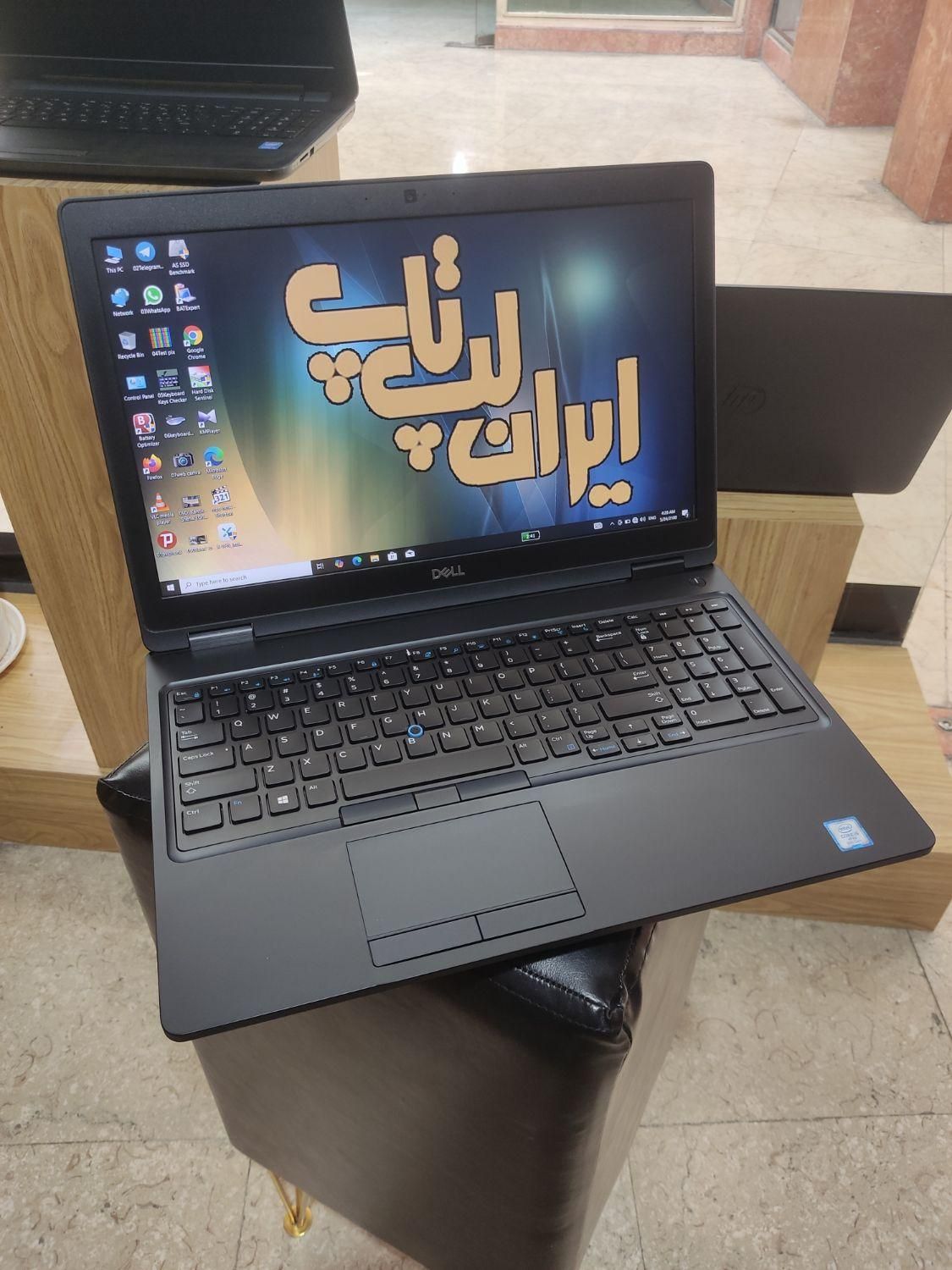 لپتاپDell e5580 i5نسل۸ رم۱۶/هارد256SSD m2|رایانه همراه|تهران, استخر|دیوار