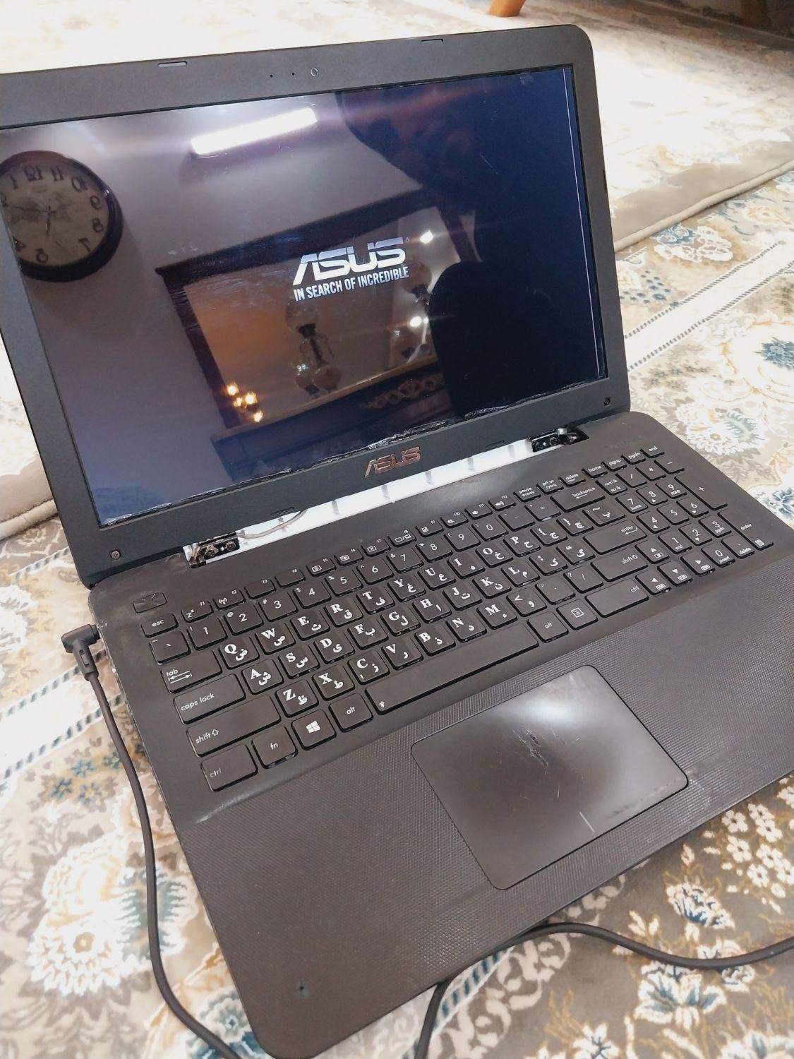 لپ تاب asus تمیز|رایانه همراه|مشهد, شهید مطهری|دیوار