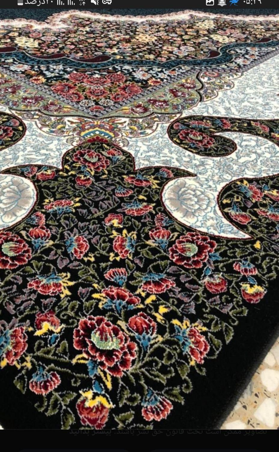 فرش ۹ متری طرح سلطان|فرش|اهواز, ۲۵۴دستگاه|دیوار
