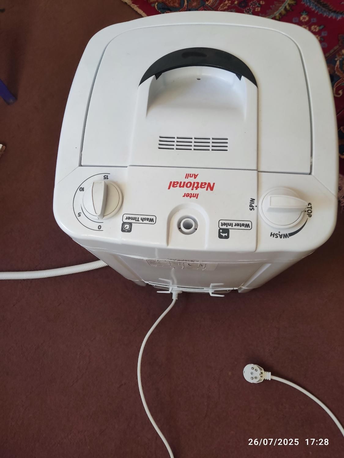 مینی واش ناسیونال نو|ماشین لباسشویی و خشککن لباس|شهرکرد, |دیوار