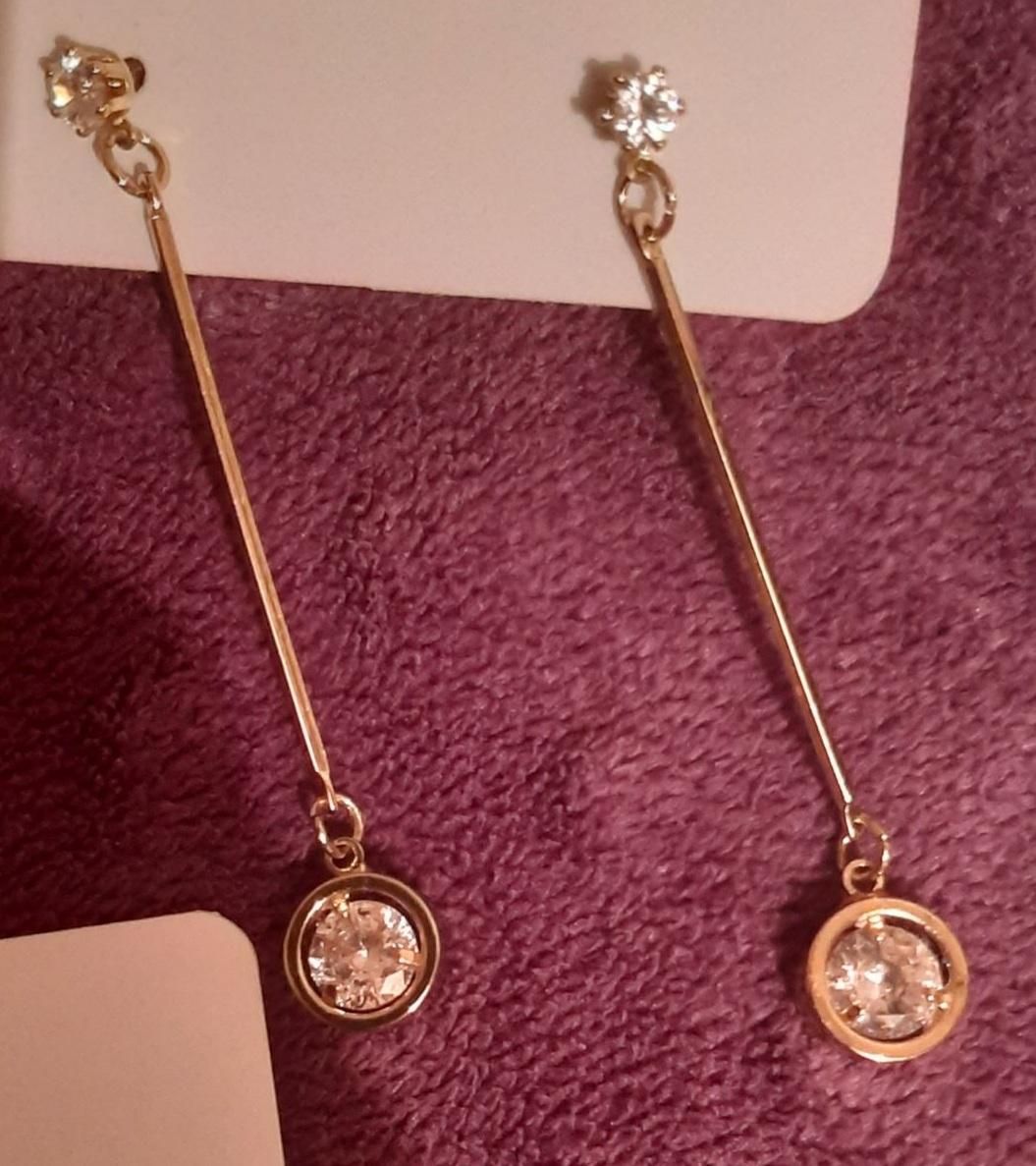 ۲ عدد گوشواره ترک برند تکشتیر و کوتون شیک و مجلسی|بدلیجات|تهران, گیشا|دیوار