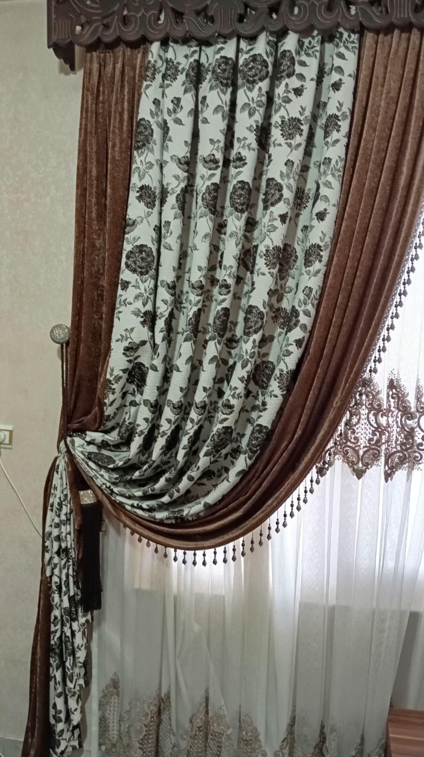 کنار پرده ای زیبا|پرده، رانر، رومیزی|سنندج, |دیوار