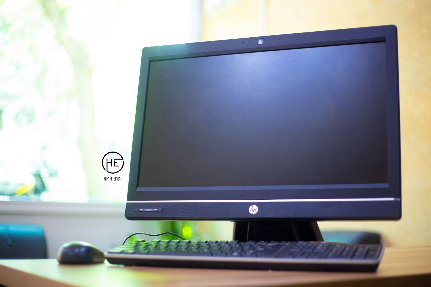 آل این وان پر سرعت HP/SSD128/Ram 8/اداری وحسابداری|رایانه رومیزی|تهران, بلورسازی|دیوار