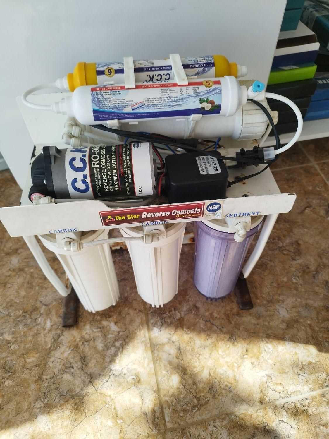 فروش نصب و تعویض فیلتر تصفیه آب|آب‌سردکن و تصفیه آب|مرودشت, گندم‎|دیوار