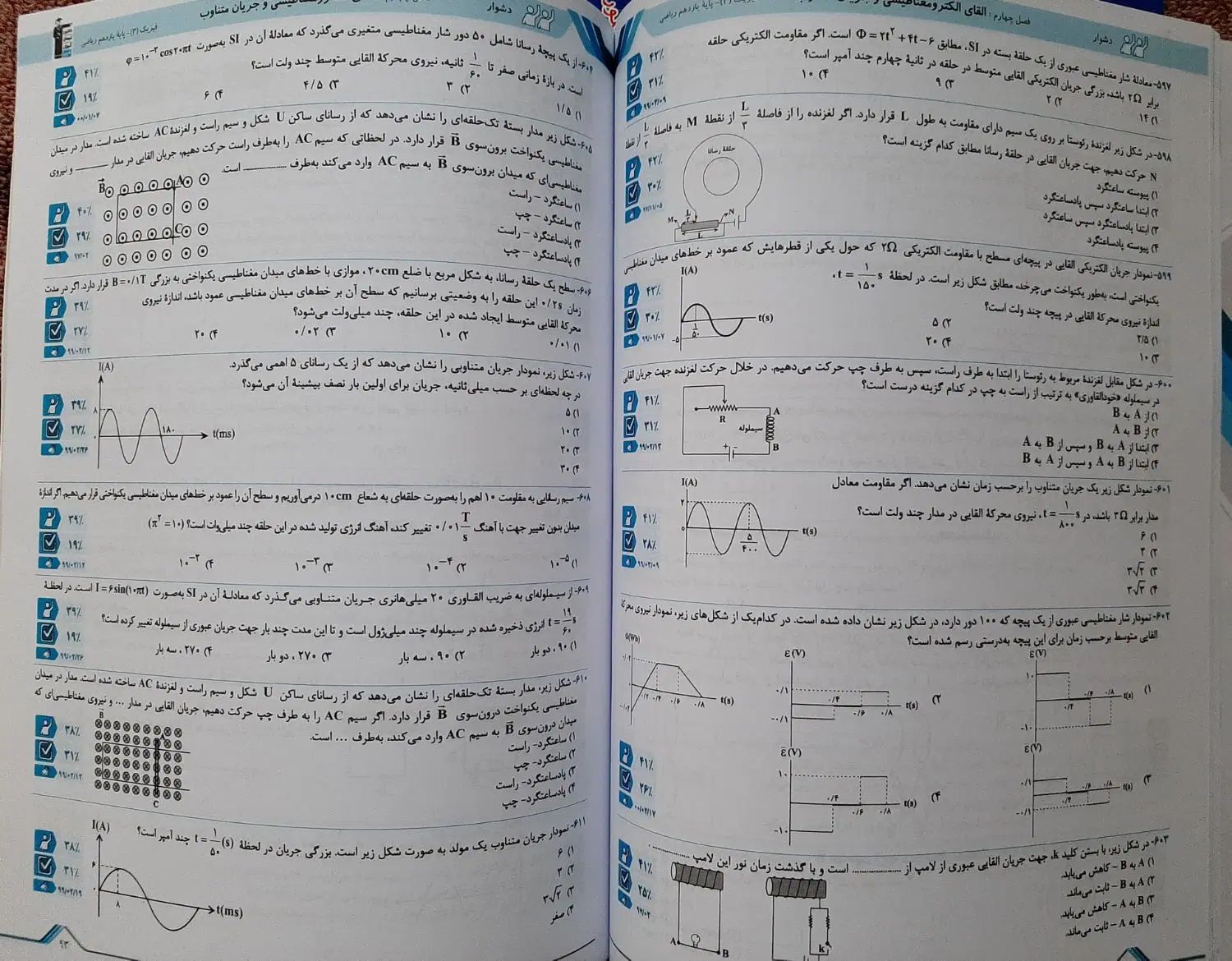 کتاب تست فیزیک یازدهم سه سطحی قلمچی|کتاب و مجله آموزشی|تهران, باغ فیض|دیوار