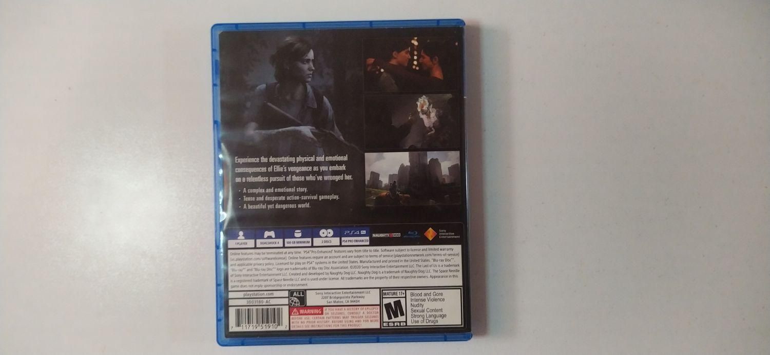 بازی the last of us2 نسخه ps4|کنسول، بازی ویدئویی و آنلاین|رشت, ساغری سازان|دیوار