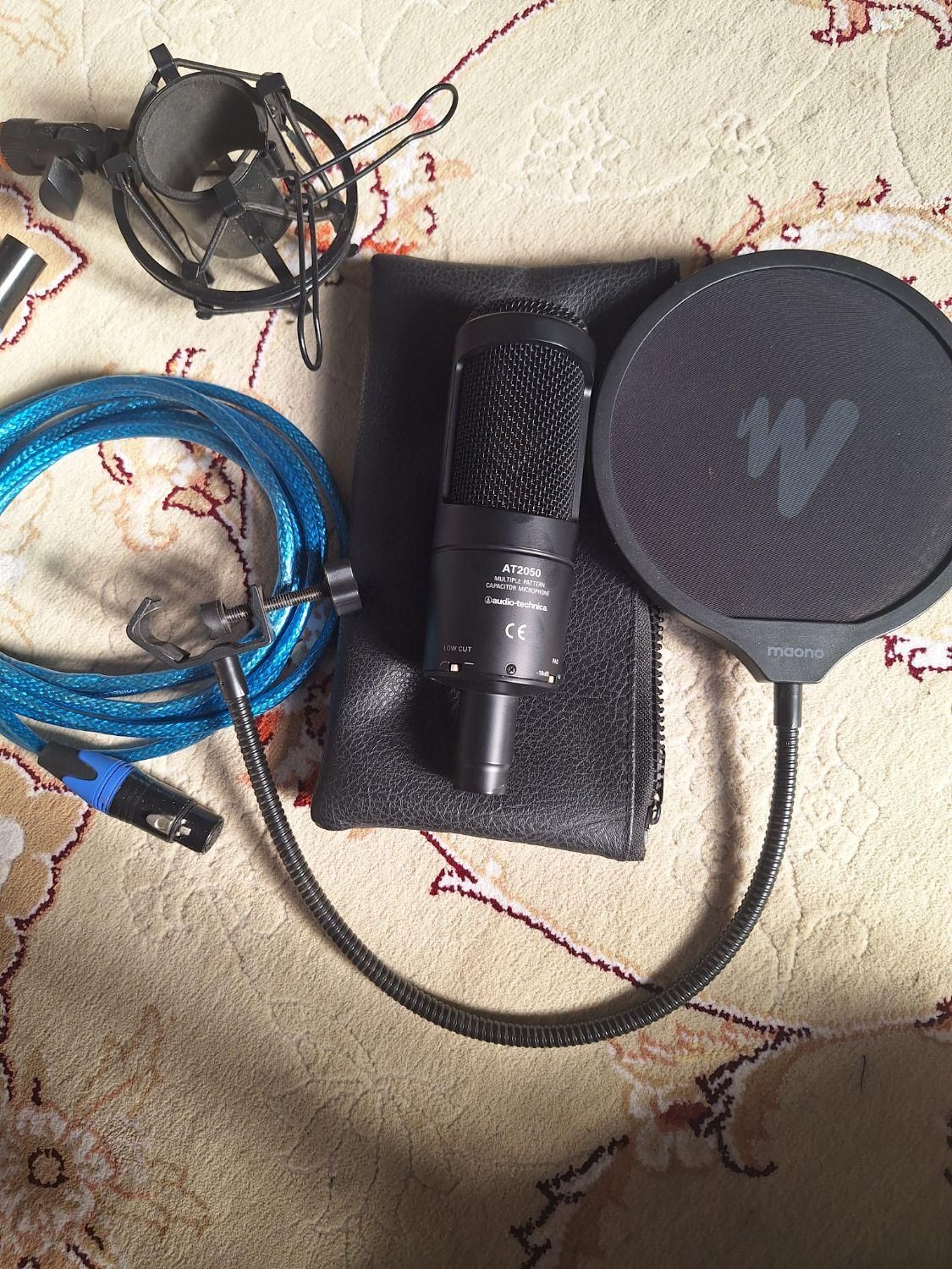 میکروفون Audiotechnica AT2050 در حد نو|صوتی و تصویری|تهران, آرژانتین|دیوار