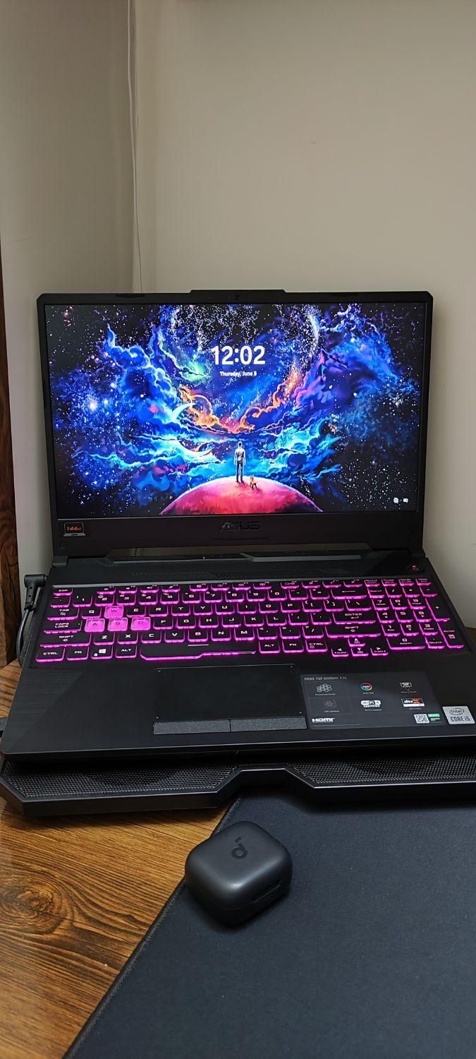 لپتاپ گیمینگ و مهندسی Asus tuf f506lh|رایانه همراه|زنجان, |دیوار