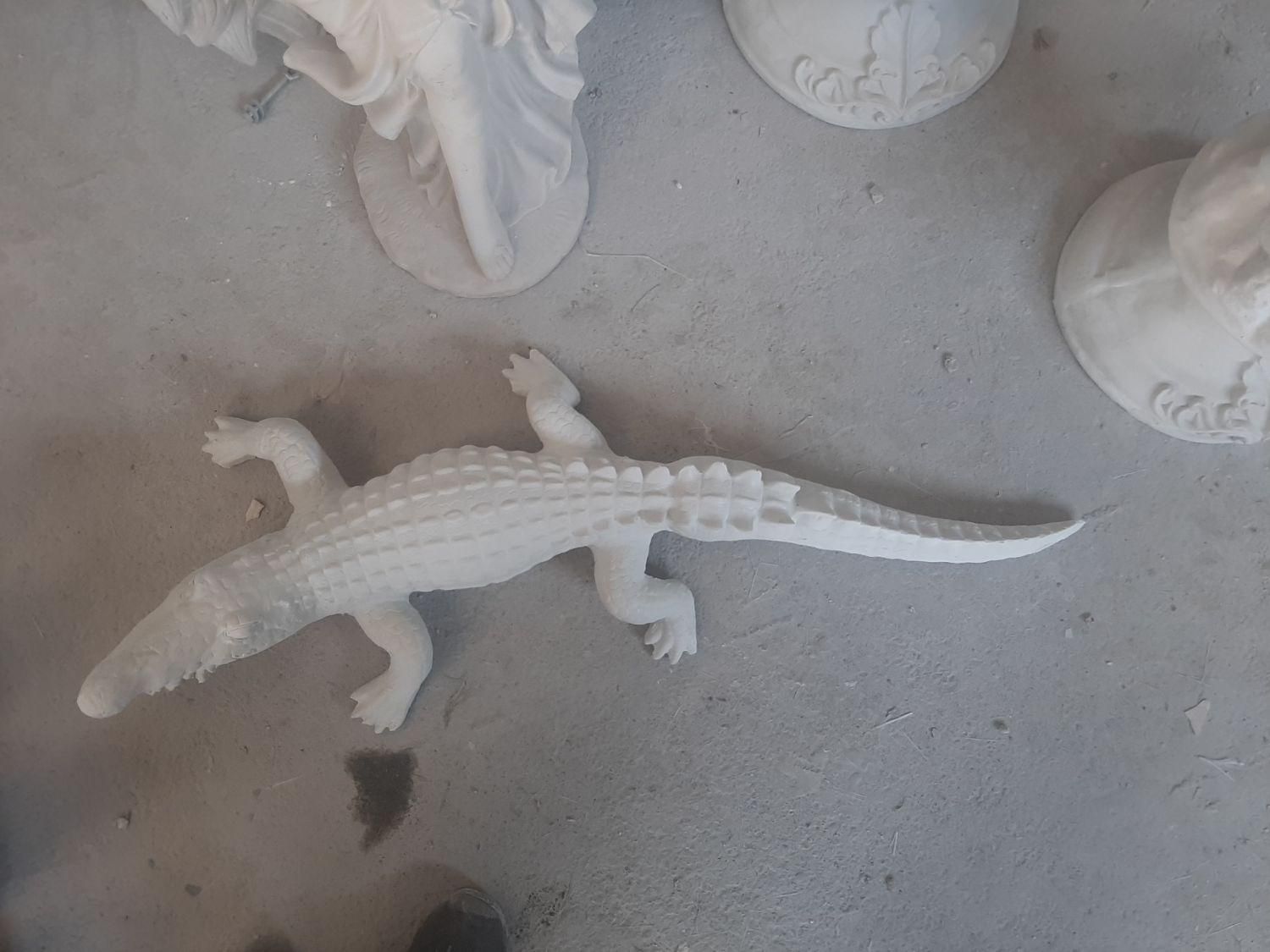 مجسمه تمساح فایبرگلاس فرشته|مجسمه، تندیس، ماکت|مشهد, نوید|دیوار