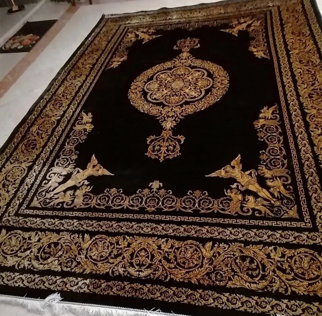 دو تخته فرش ابریشمی نه متری،صددرصد جنس نخی|فرش|تهران, صادقیه|دیوار