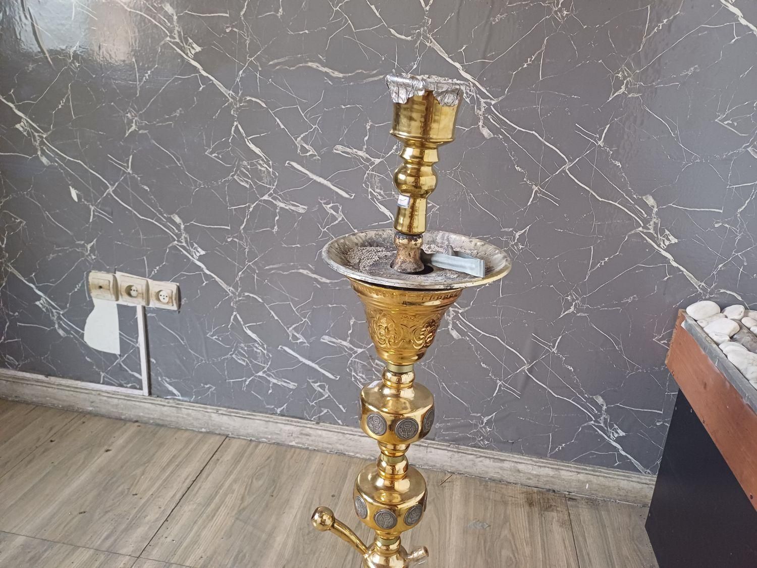 قلیان عربی طلایی|کلکسیون و سرگرمی|رشت, گلسار|دیوار