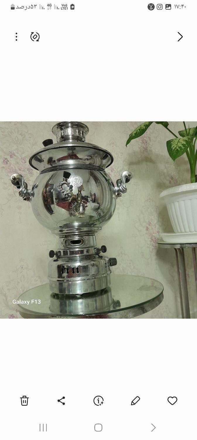 سماور گازی ۸لیتری مارک ایران نژاد|سماور، چایساز، قهوهساز|ساری, |دیوار