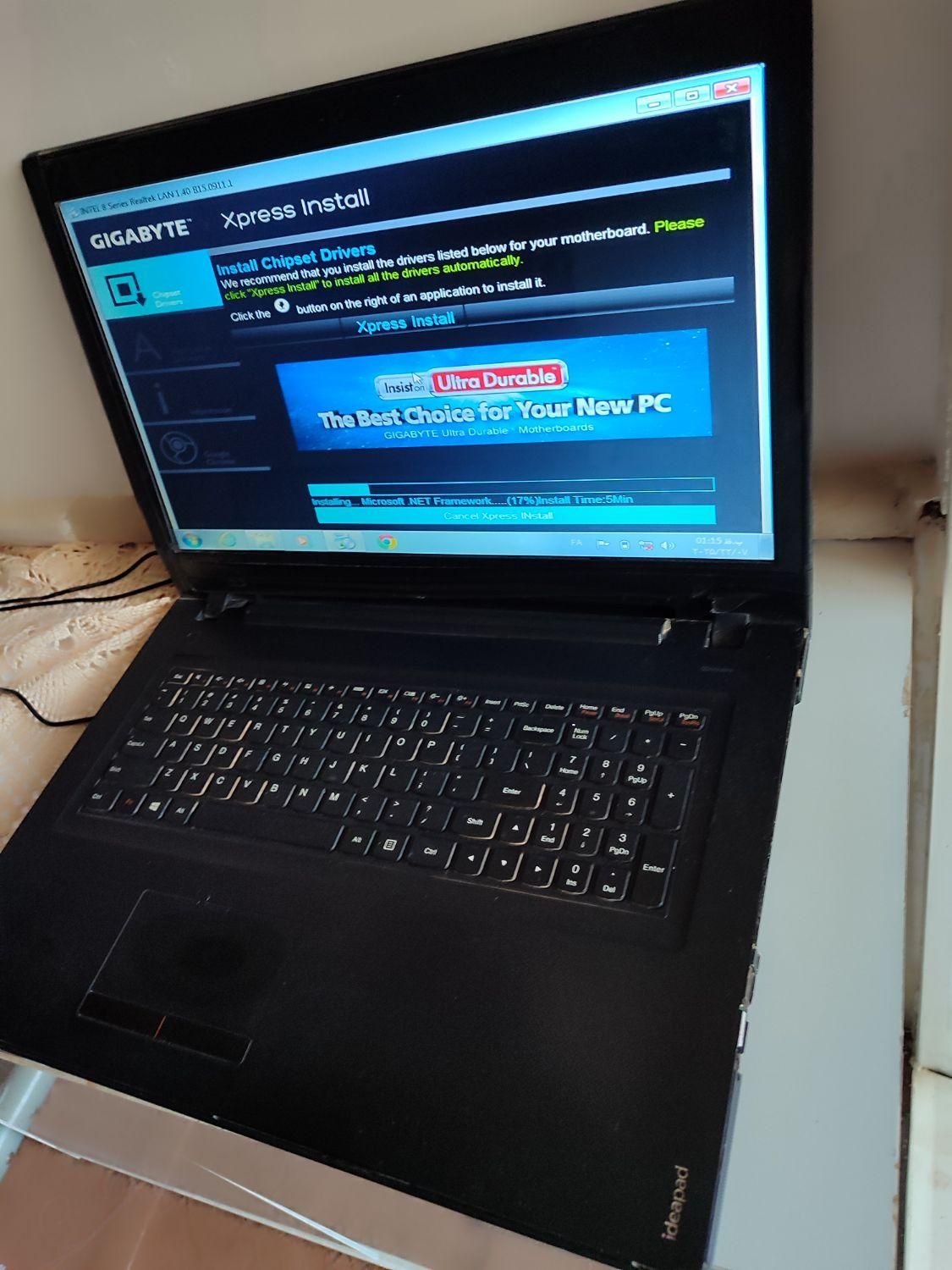 لب تاب lenovo|رایانه همراه|تایباد, |دیوار
