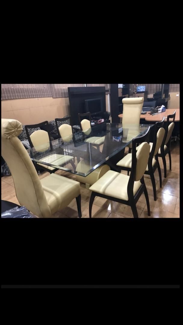 میز ناهار خوری ۸ نفره در حد نو برند سون|میز و صندلی غذاخوری|ری, ملک‌آباد|دیوار