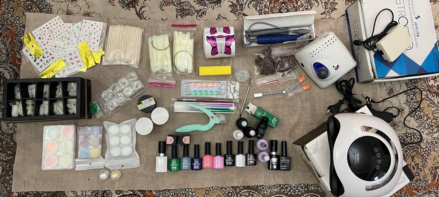 وسایل کاشت ناخن|آرایشی، بهداشتی، درمانی|تهران, اوقاف|دیوار