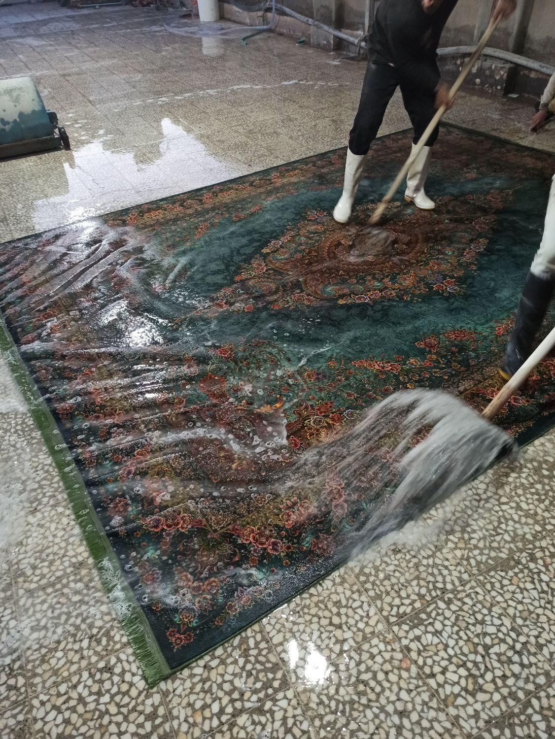 قالیشویی معتبر «(سنتی شهرفرش)»|خدمات نظافت|قم, نیروگاه|دیوار