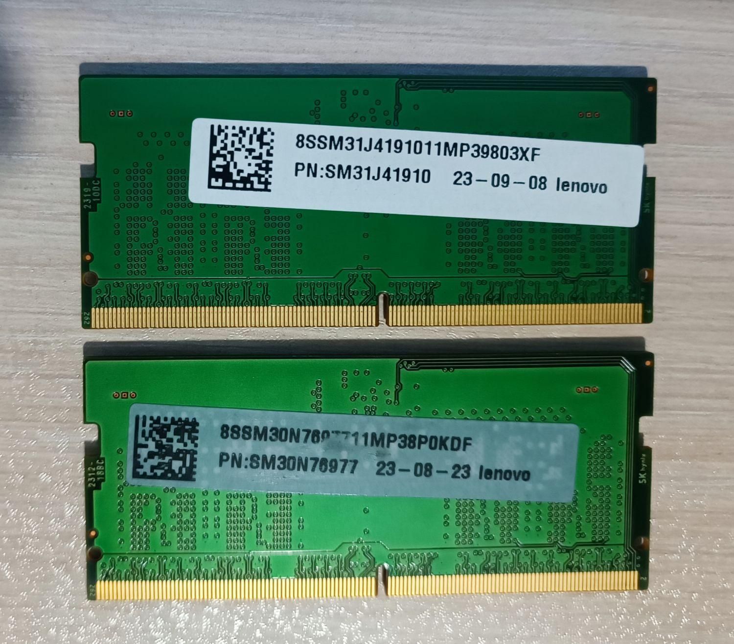 رم لپ تاپ برند SK hynix ، ظرفیت 8GB ، کلاک 5600MHz|قطعات و لوازم جانبی رایانه|پردیس, فاز ۳|دیوار