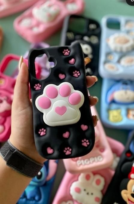 گاردسیلیکونی عروسکی 13  16pro 16 14promax 15promax|لوازم جانبی موبایل و تبلت|مشهد, سجادیه|دیوار