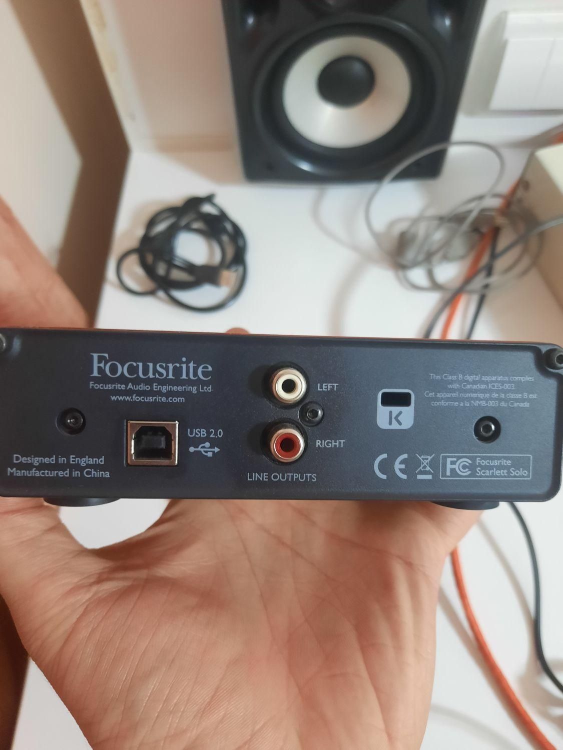 کارت صدا Focusrite solo G2|آلات موسیقی|اراک, |دیوار