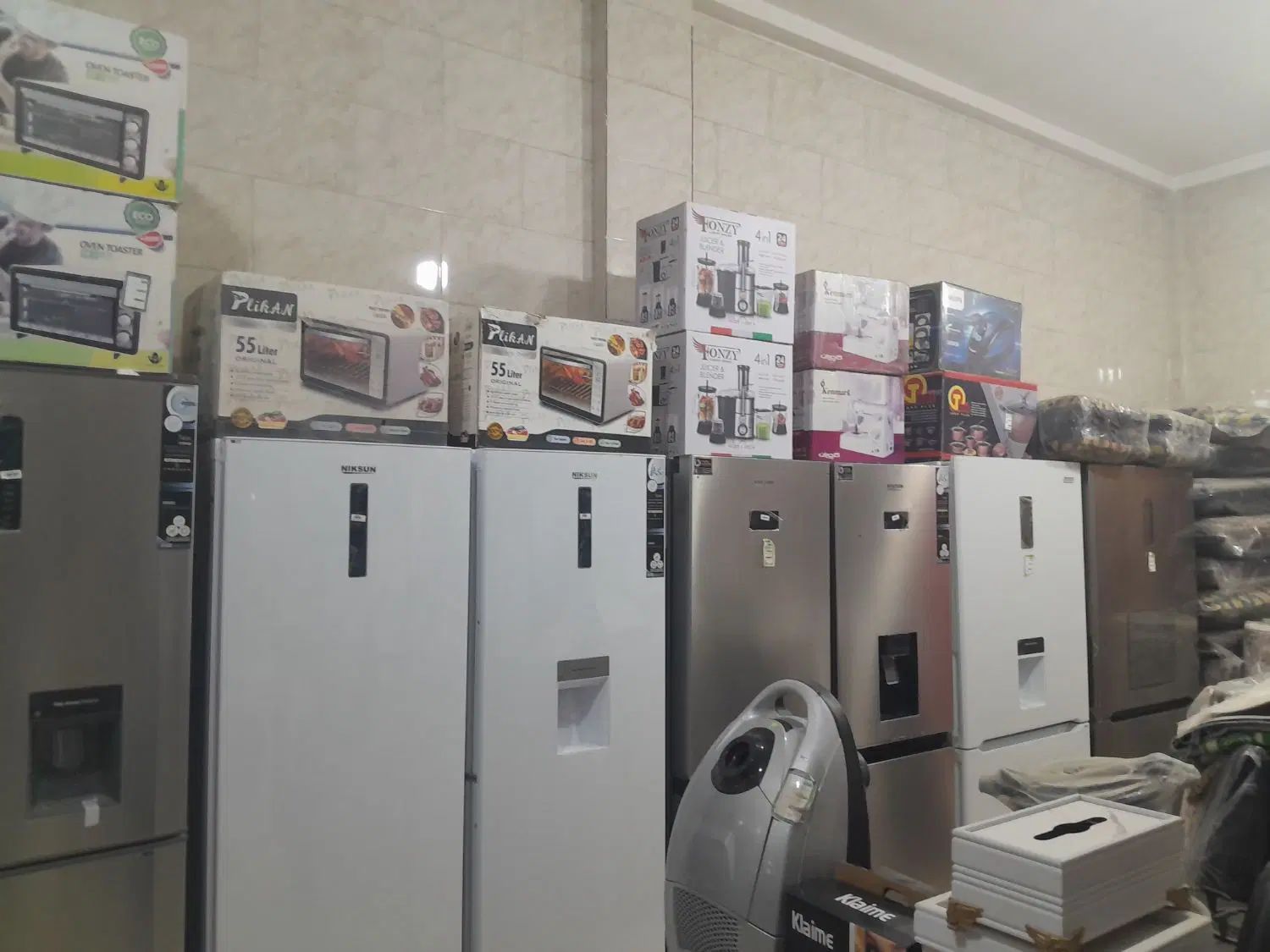 فروش یخچال نیکسان دوقلو ۶۰۴۰تمام اتومات و۶۰۲۰یخساز|یخچال و فریزر|بجنورد, |دیوار