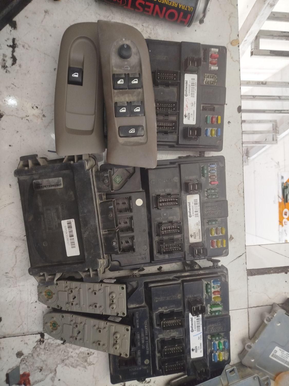 جعبه فیوز ccn کلید شیشه بالابر سمند رانا EL|قطعات یدکی و لوازم جانبی|شیراز, تحویلی|دیوار