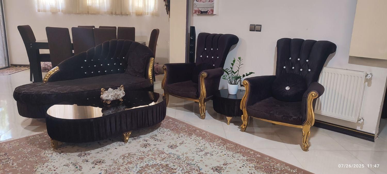 مبل 8نفره|مبلمان خانگی و میز عسلی|اصفهان, خلیل آباد|دیوار