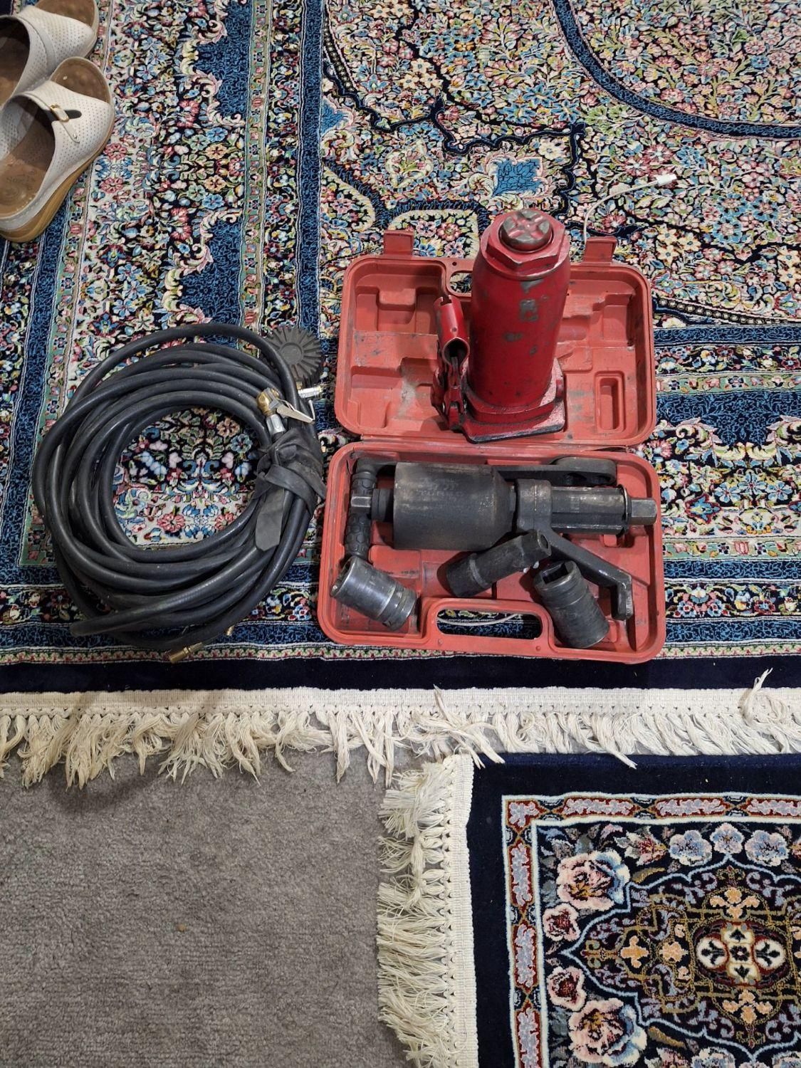 اچار گیربکسی جک شلنگ باد درجه دوتا بکس المانی|ابزارآلات|کرمان, |دیوار