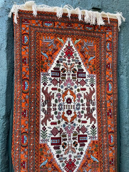 قالیچه دستباف|فرش|تربت‌حیدریه, حسنی بالا|دیوار
