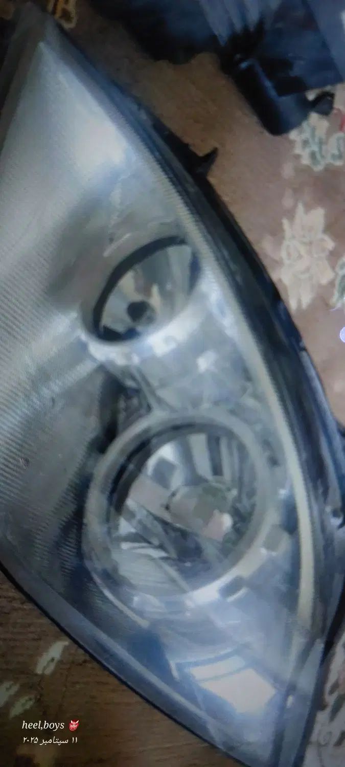 چراغ جلوی تیبا موتوردار و سوکتی( چپ و راست)|قطعات یدکی و لوازم جانبی|پرند, فاز ۶|دیوار