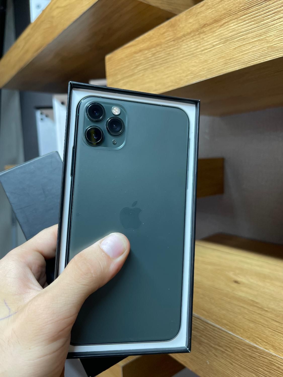 اپل iPhone 11proMax ZA/A 256G دوسیم سبز|موبایل|قزوین, |دیوار