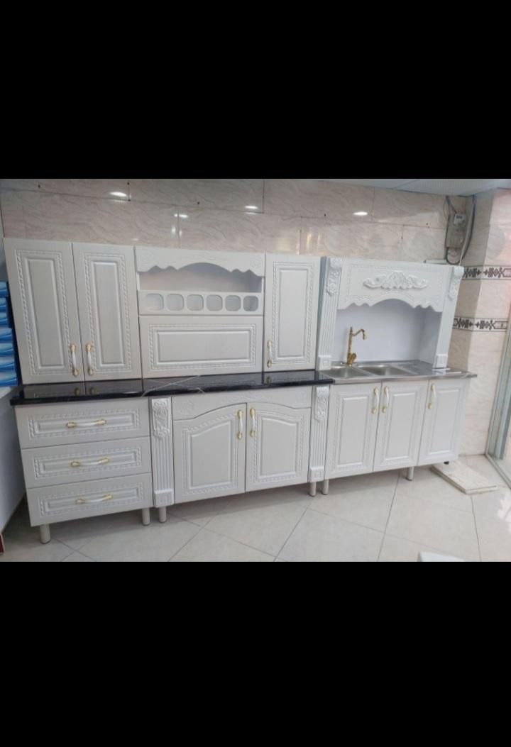 کابینت سرستون طلایی اماده/سلطانیی|مصالح و تجهیزات ساختمان|همدان, |دیوار