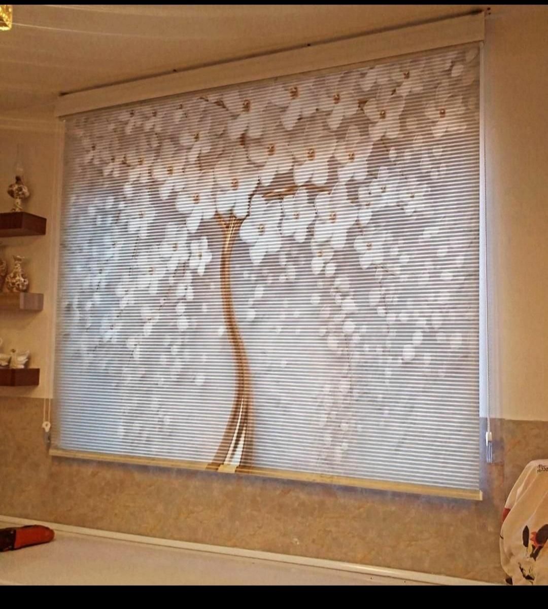 سفارش و نصب پرده زبرا|پرده، رانر، رومیزی|ارومیه, |دیوار