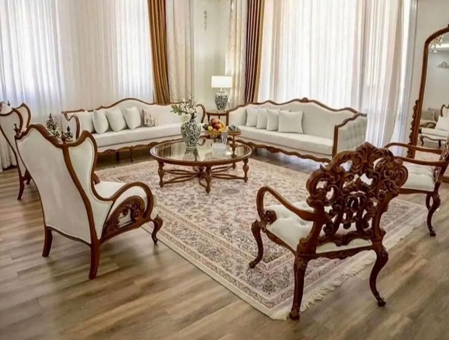 مبل مدل کینگ چپندر / تمام چوب راش / نقد و اقساط|مبلمان خانگی و میز عسلی|کرج, عظیمیه|دیوار