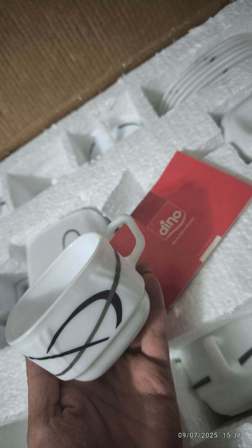 سرویس چای خوری ۱۷پارچه با کارتن.کاملاآکبندو کادویی|ظروف سرو و پذیرایی|تهران, استاد معین|دیوار