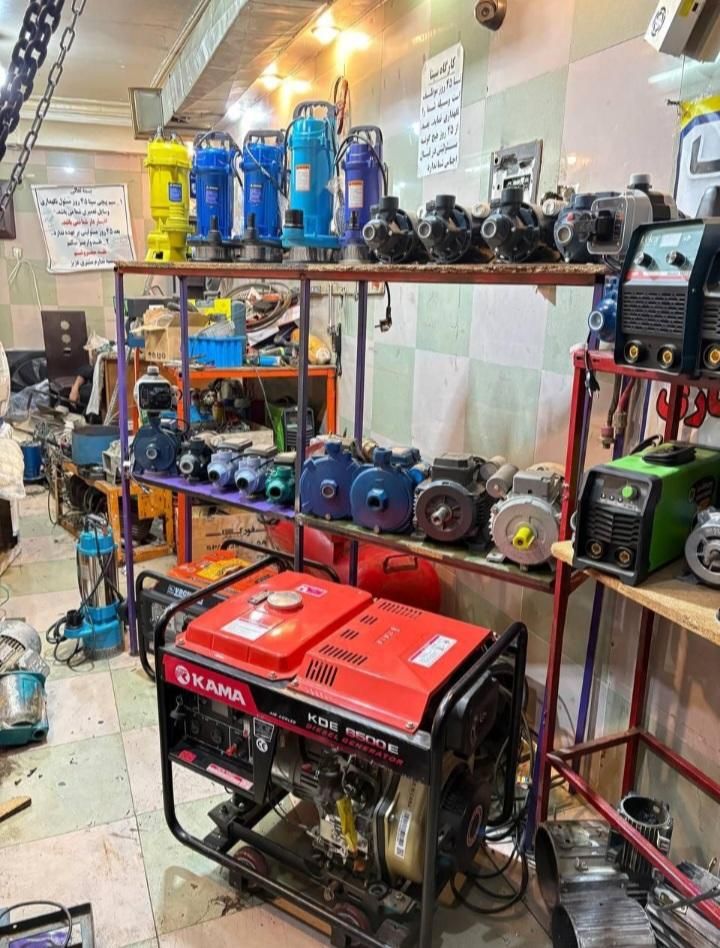 الکتروموتور پمپی g موتوربرق۵۴۰۰|ماشین‌آلات صنعتی|بروجرد, |دیوار