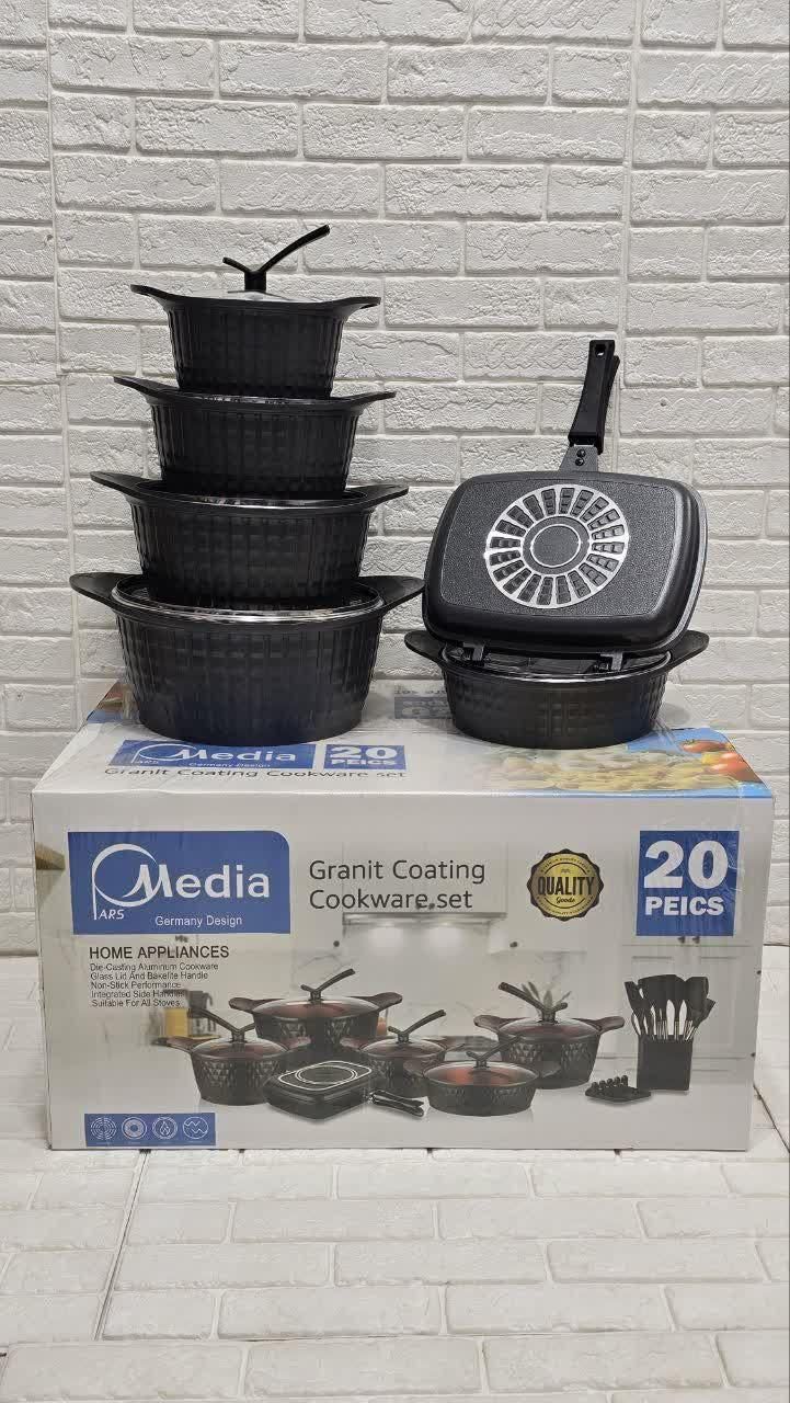 قابلمه کاسیو مدل دسته طلایی y498 طرح دسته فلزی چدن|ظروف پختوپز|یزد, |دیوار